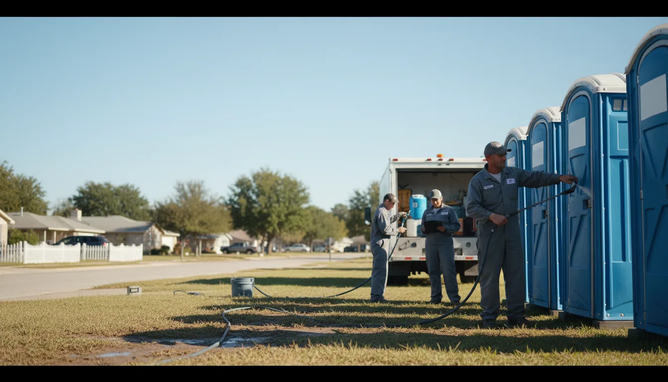 Long-Term Portable Toilet Rental in Lane, IL near me